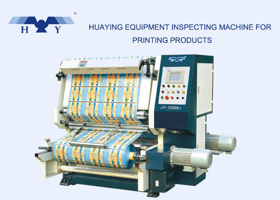 calidad  Floating Roller System Inspection Rewinding Machine With Touch Screen fábrica