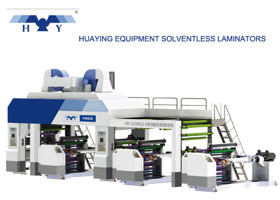 calidad  PLC System Control Solventless Laminating Machine , Solventless Laminator fábrica